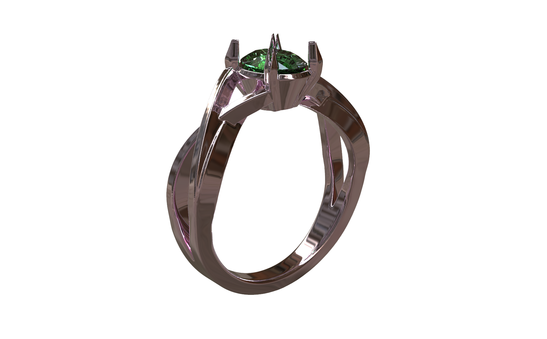 Rendu bague pierre ovale V3-Caméra 1.84